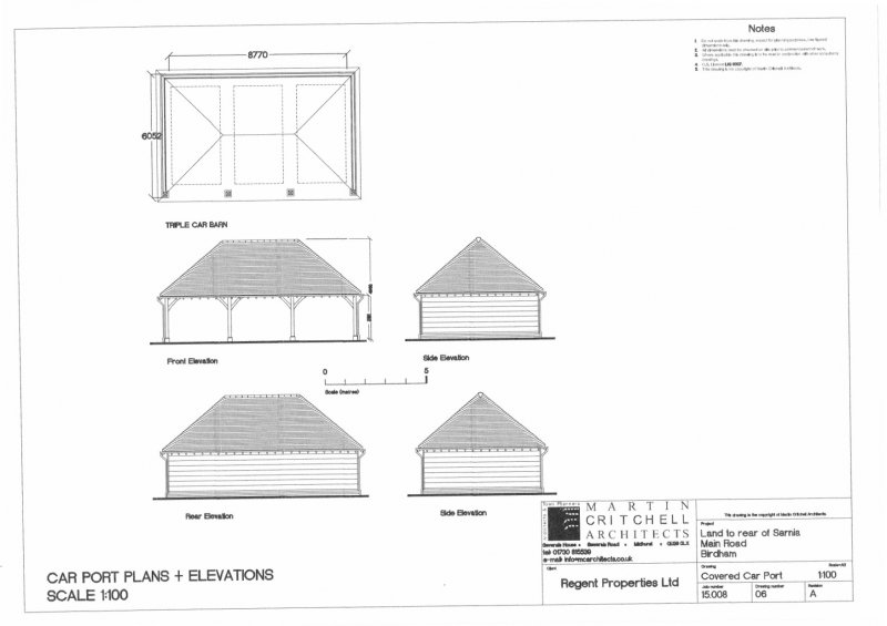 car port plans and elevations